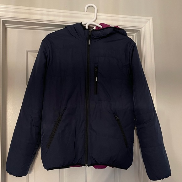 Supreme Reversible Hooded Puffy Jacket - Picture 1 of 5